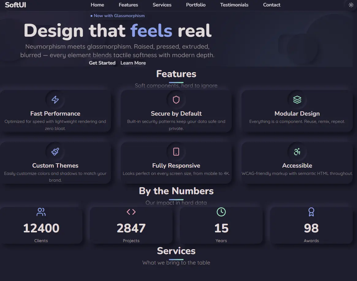 Captura de pantalla de la App web con interfaz de usuario intuitiva
